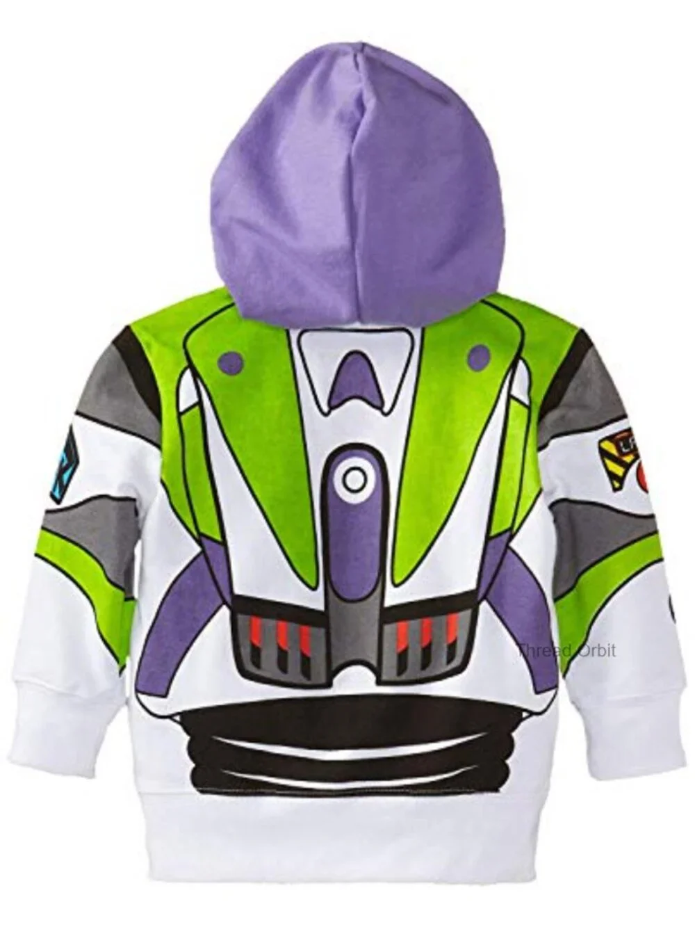 Toddler Buzz Lightyear Costume Hoodie - Toy Story Kids Zip Up